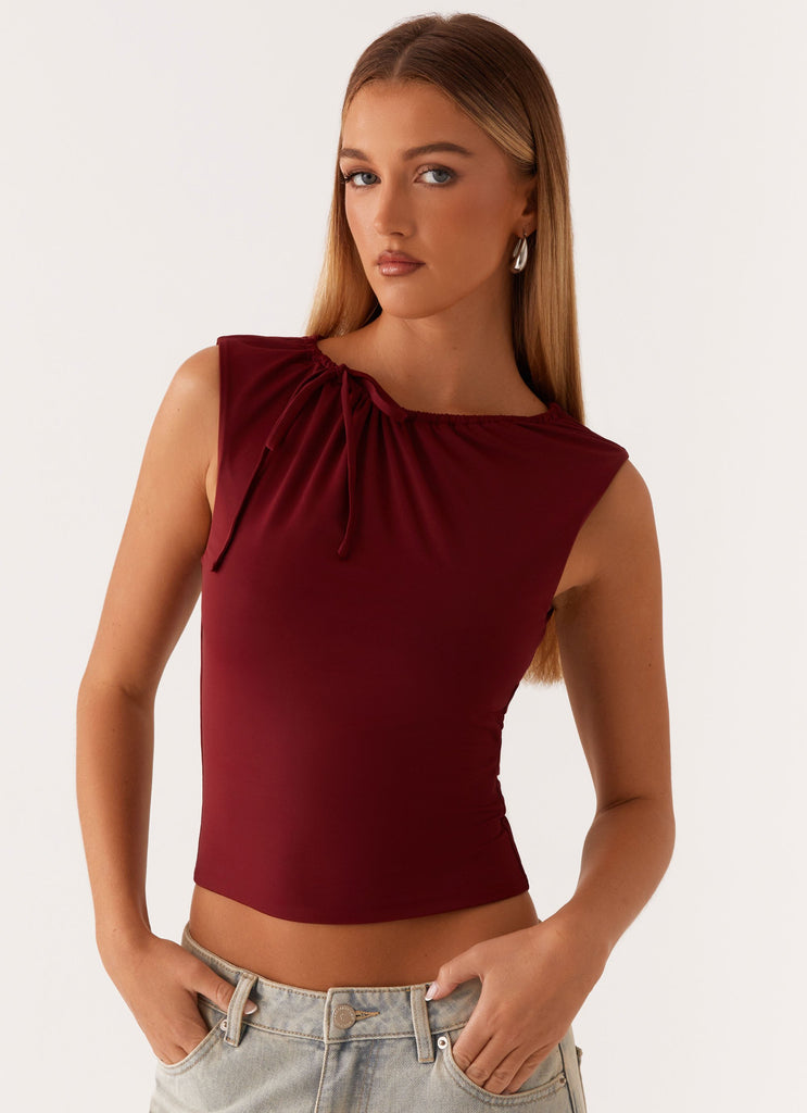 Darlee Tank Top - Mulberry