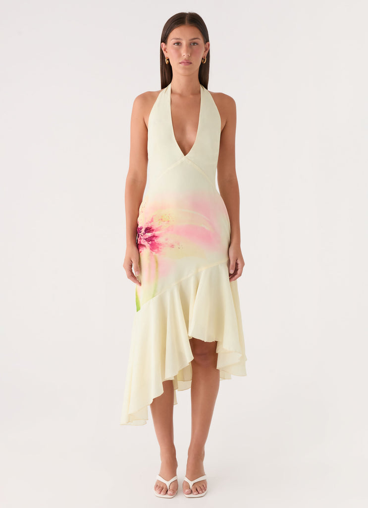 Darline Midi Dress - Soft Lily
