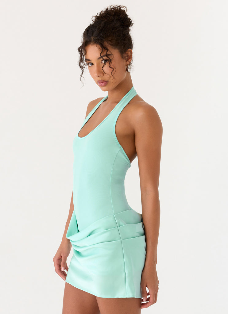 Deena Mini Dress - Mint