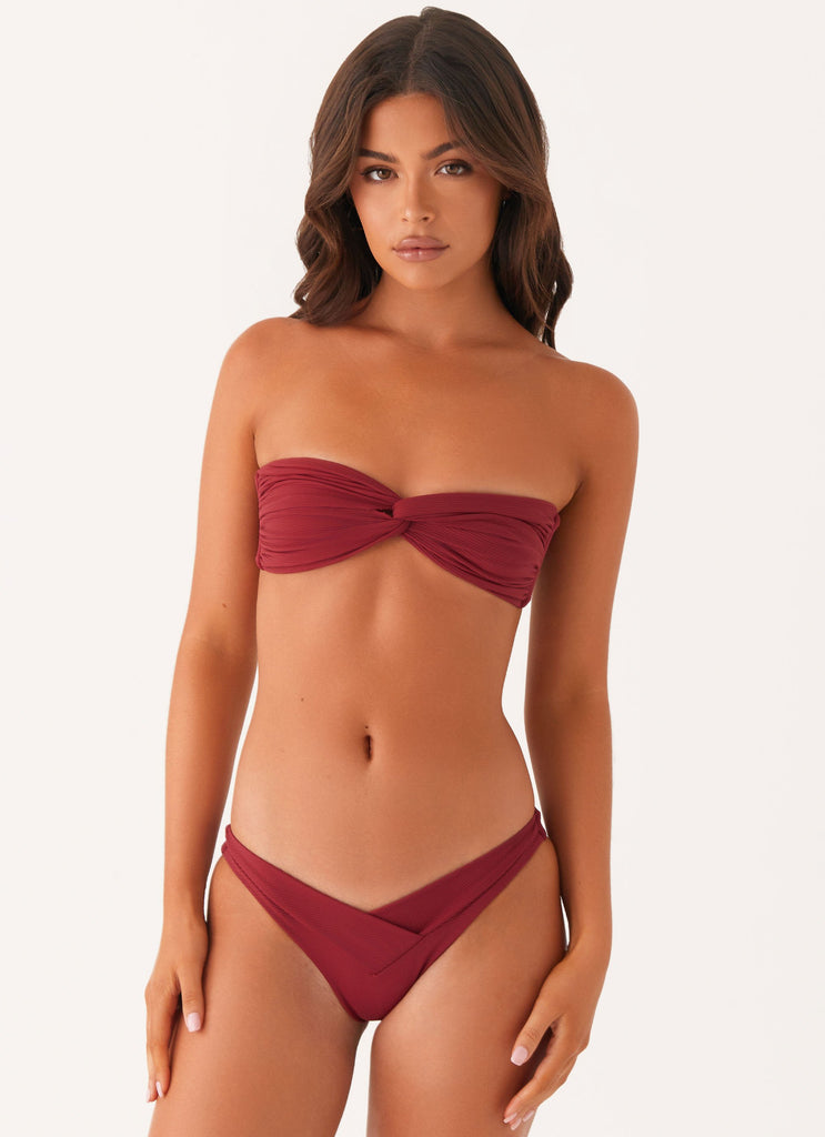 Delta Bikini Bottoms - Mulberry