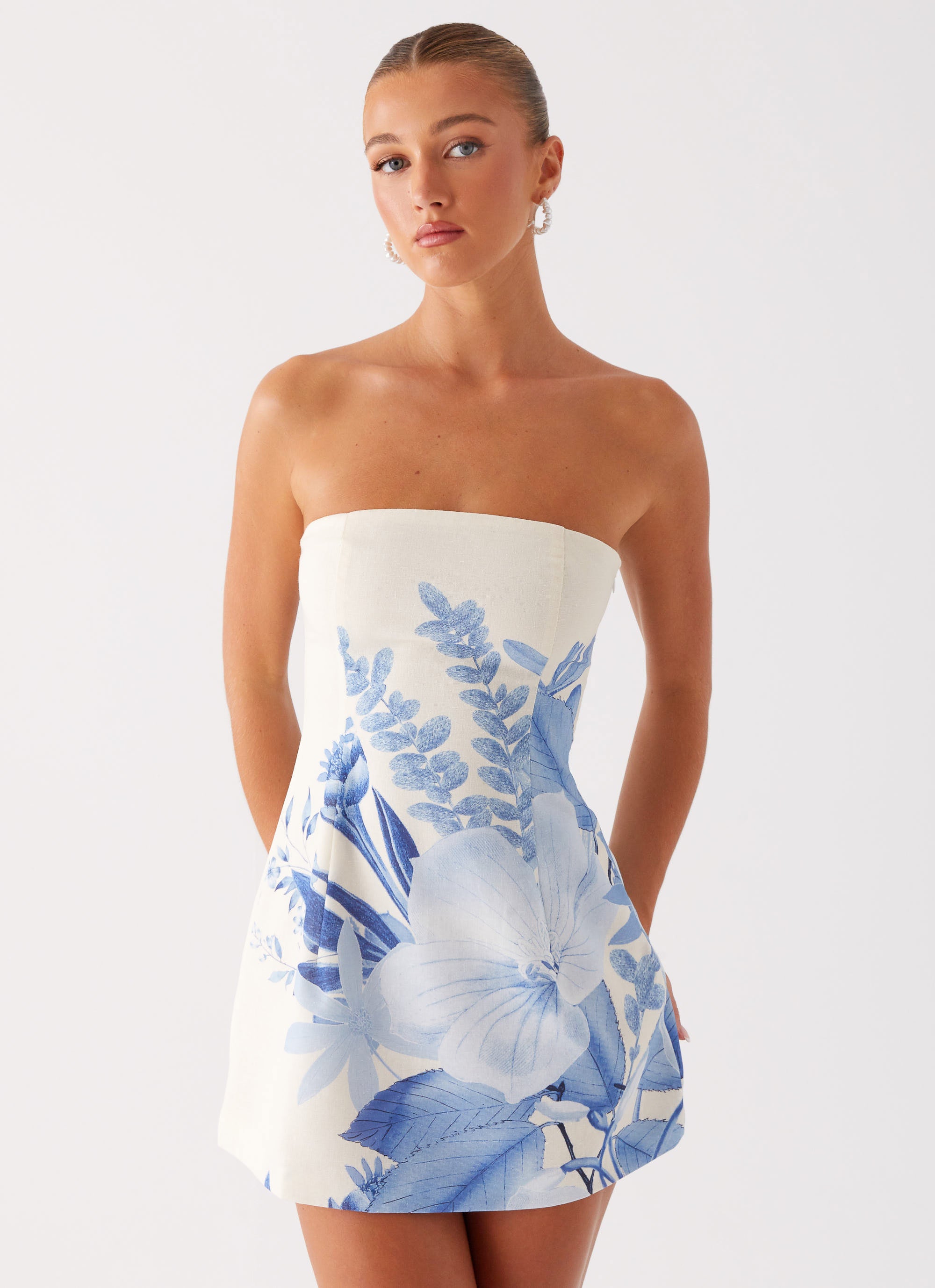 Denby Strapless Mini Dress