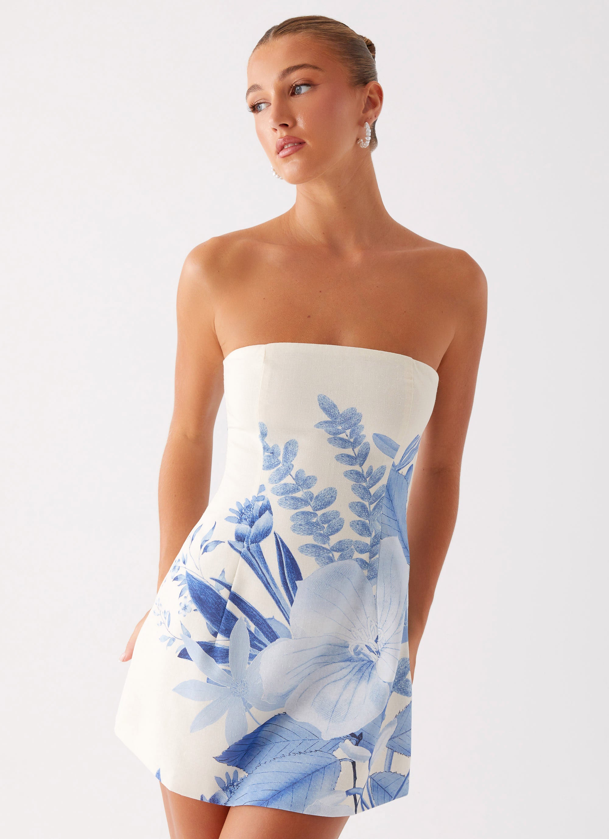 Denby Strapless Mini Dress