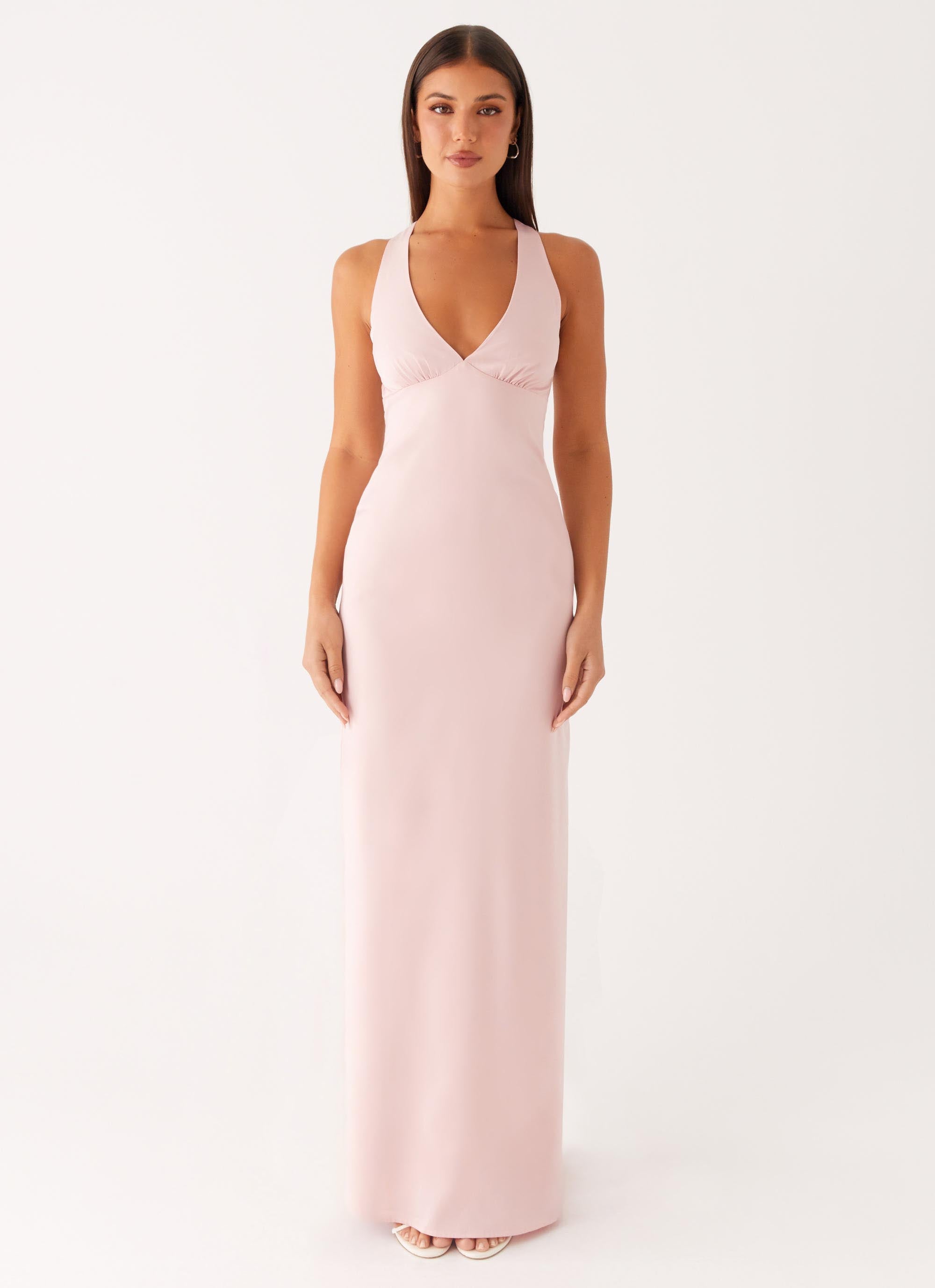 Desi Halterneck Maxi Dress
