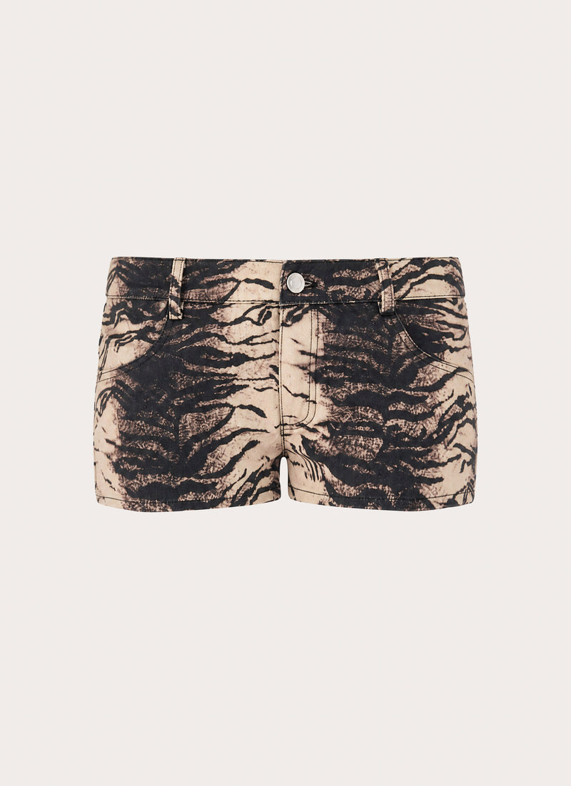Dikara Denim Shorts - Tiger