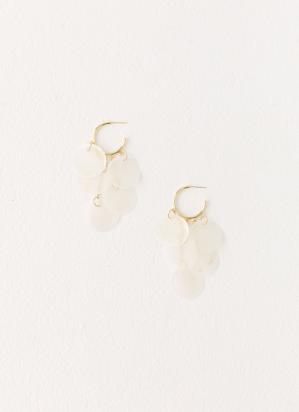 Disco Seas Earrings - Gold