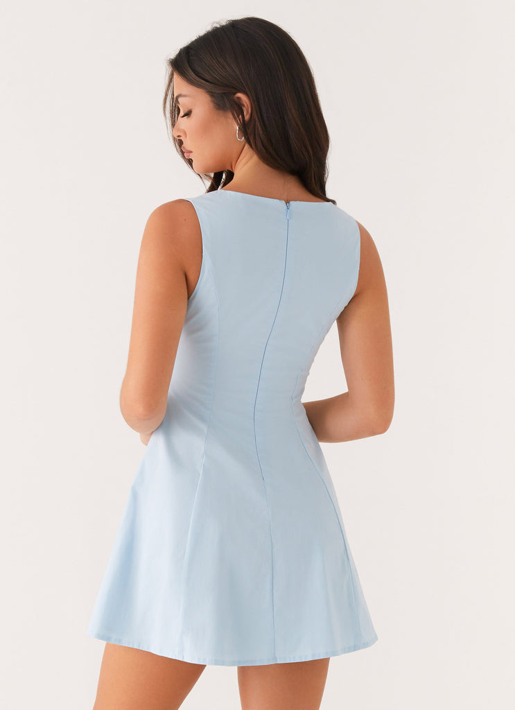 Drew Mini Dress - Blue