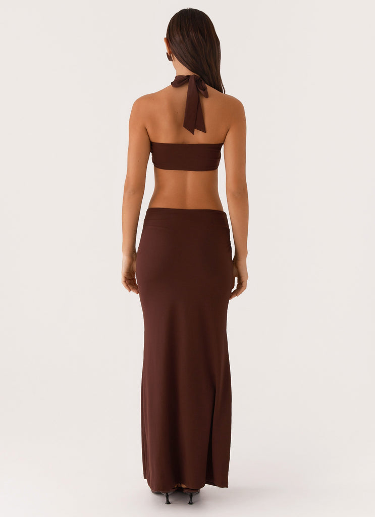 Elinor Maxi Dress - Chocolate Peppermayo Elinor Maxi Dress - Chocolate Peppermayo