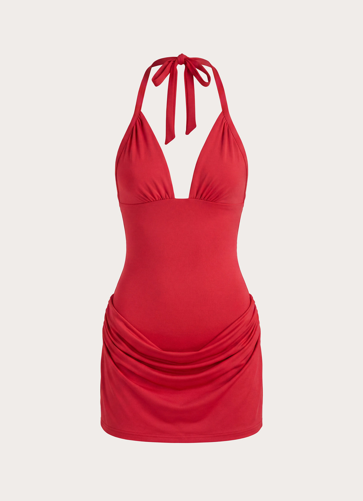 Elira Mini Dress - Chilli Red