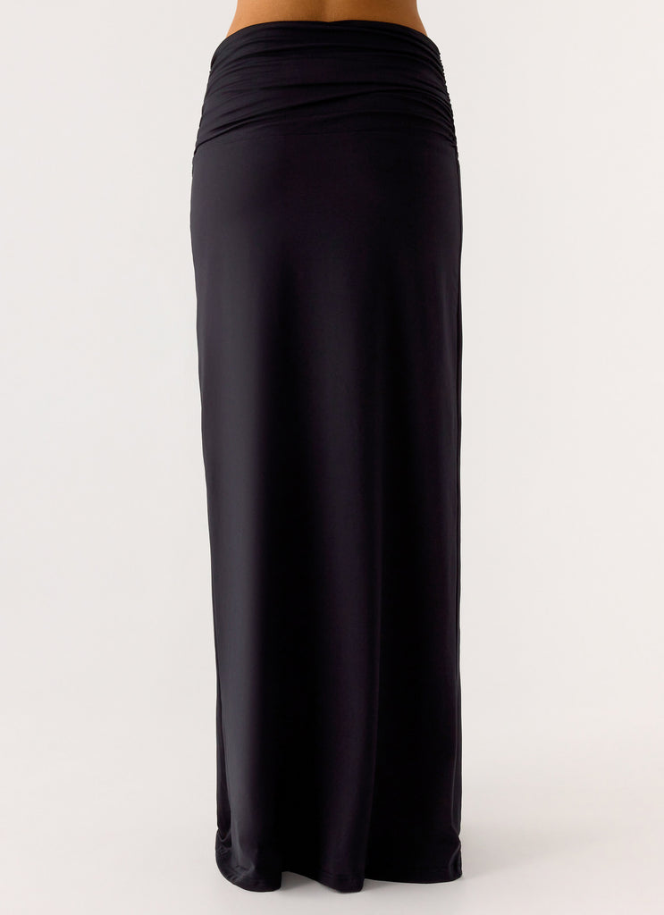 Elisabetta Maxi Skirt - Black