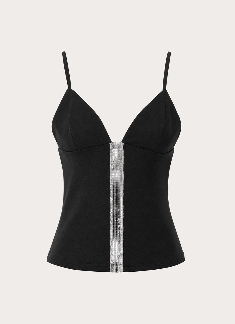 Ellah Jersey Top - Black