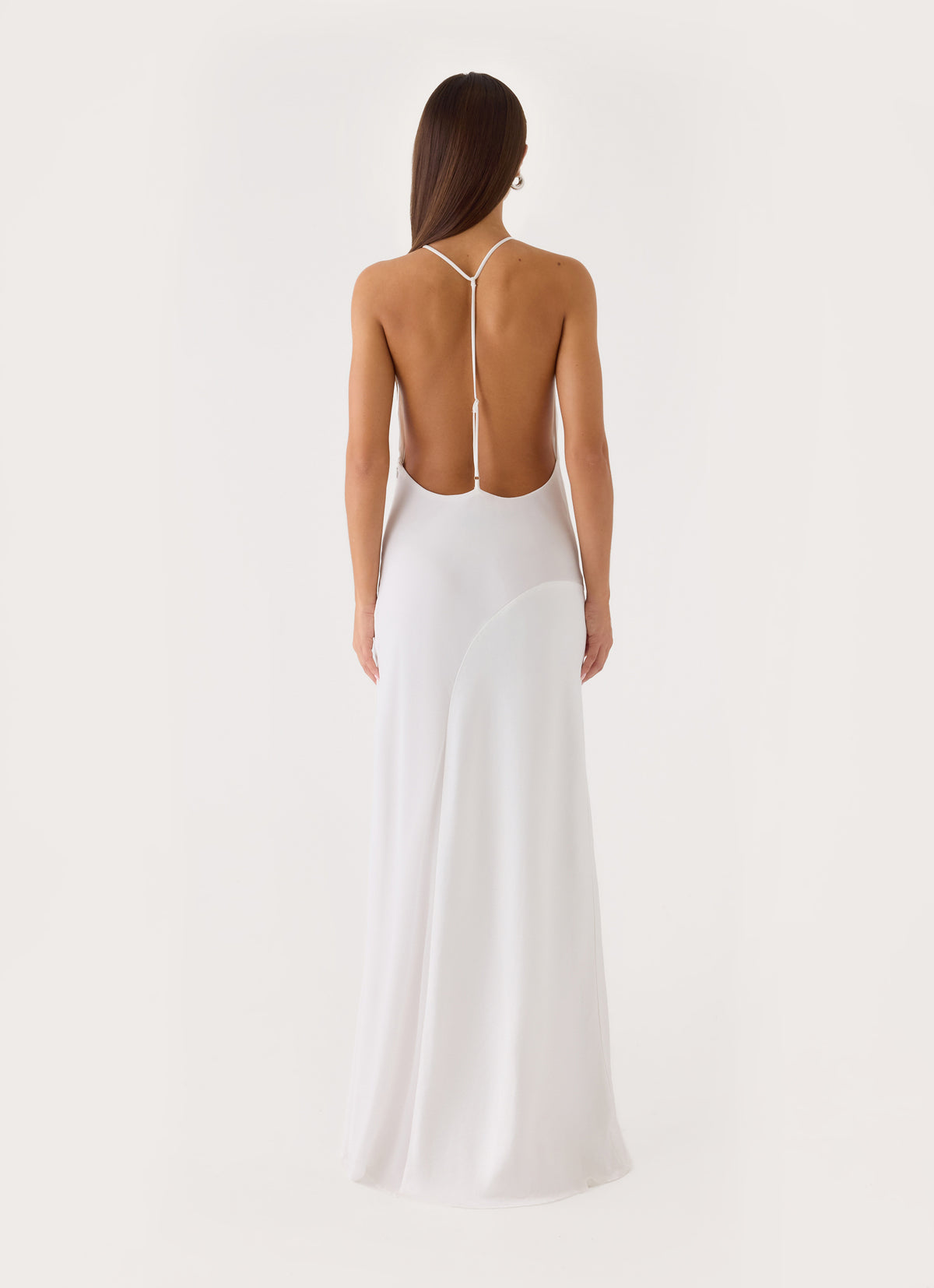 Ellopez Maxi Dress - White