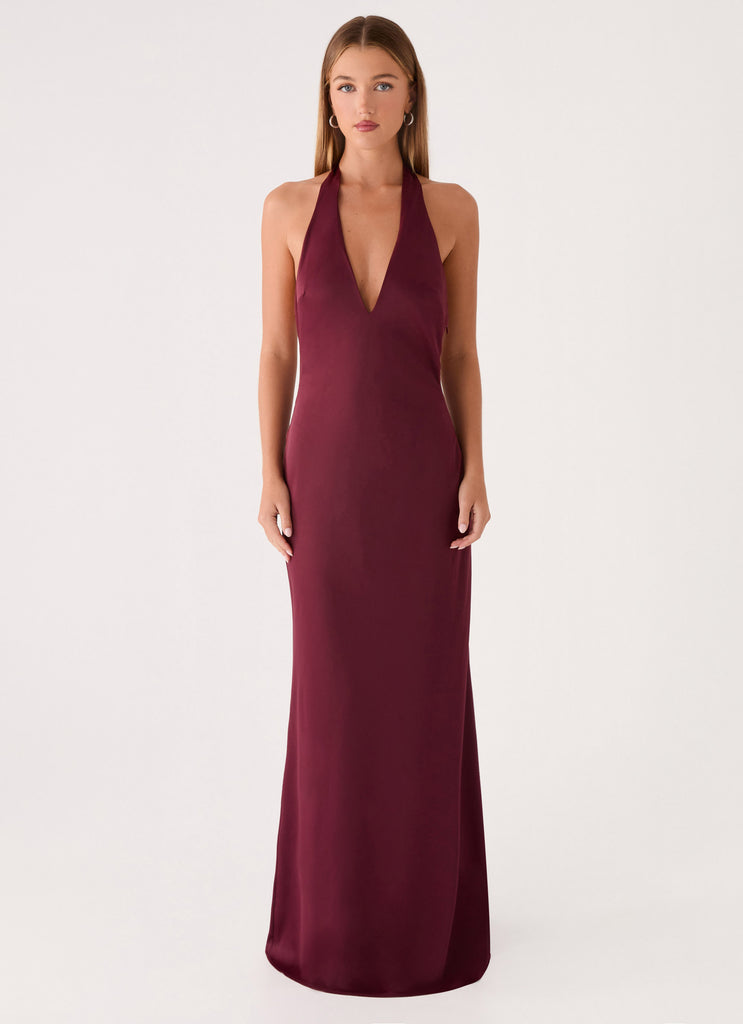 Eloise Maxi Dress - Plum