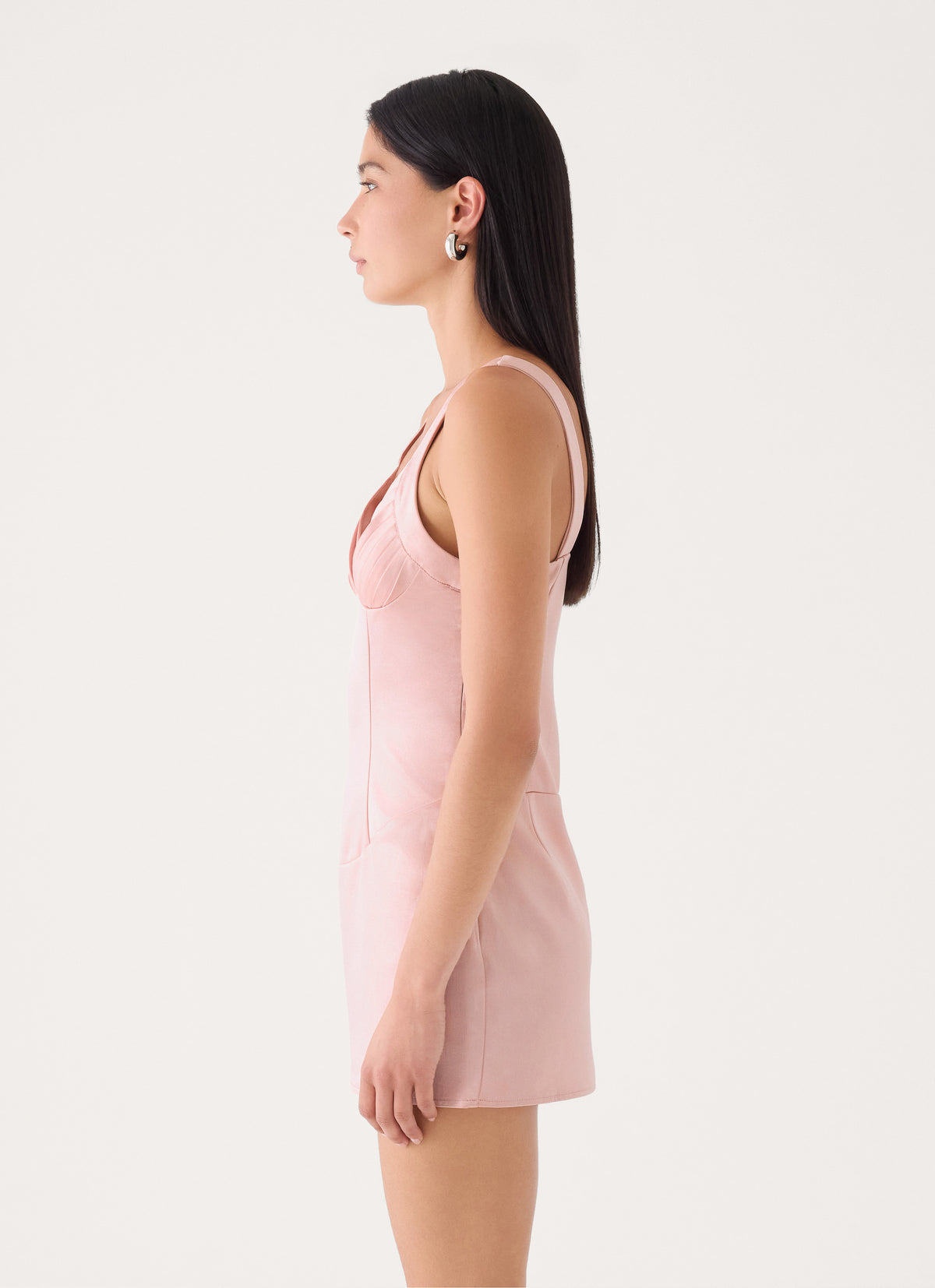 Elysa Mini Dress - Soft Pink