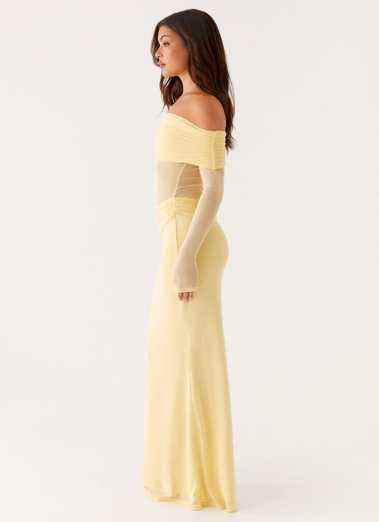 Emery Maxi Dress - Yellow