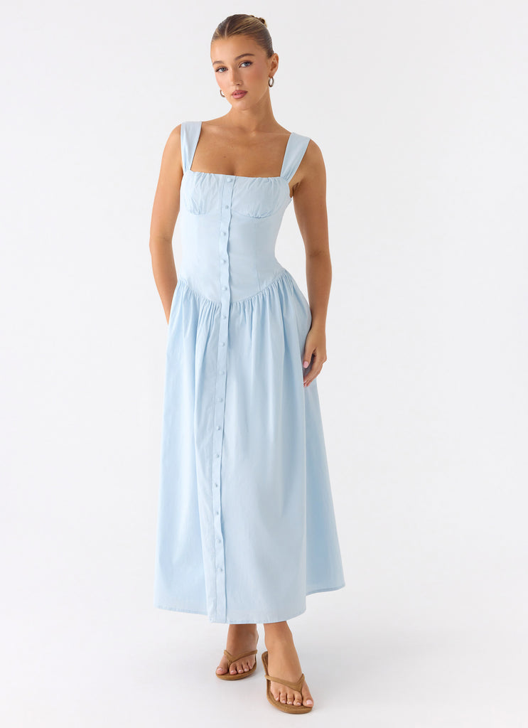 Blue Midi Dresses