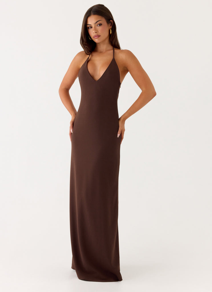 Endless Sunday Maxi Dress - Chocolate