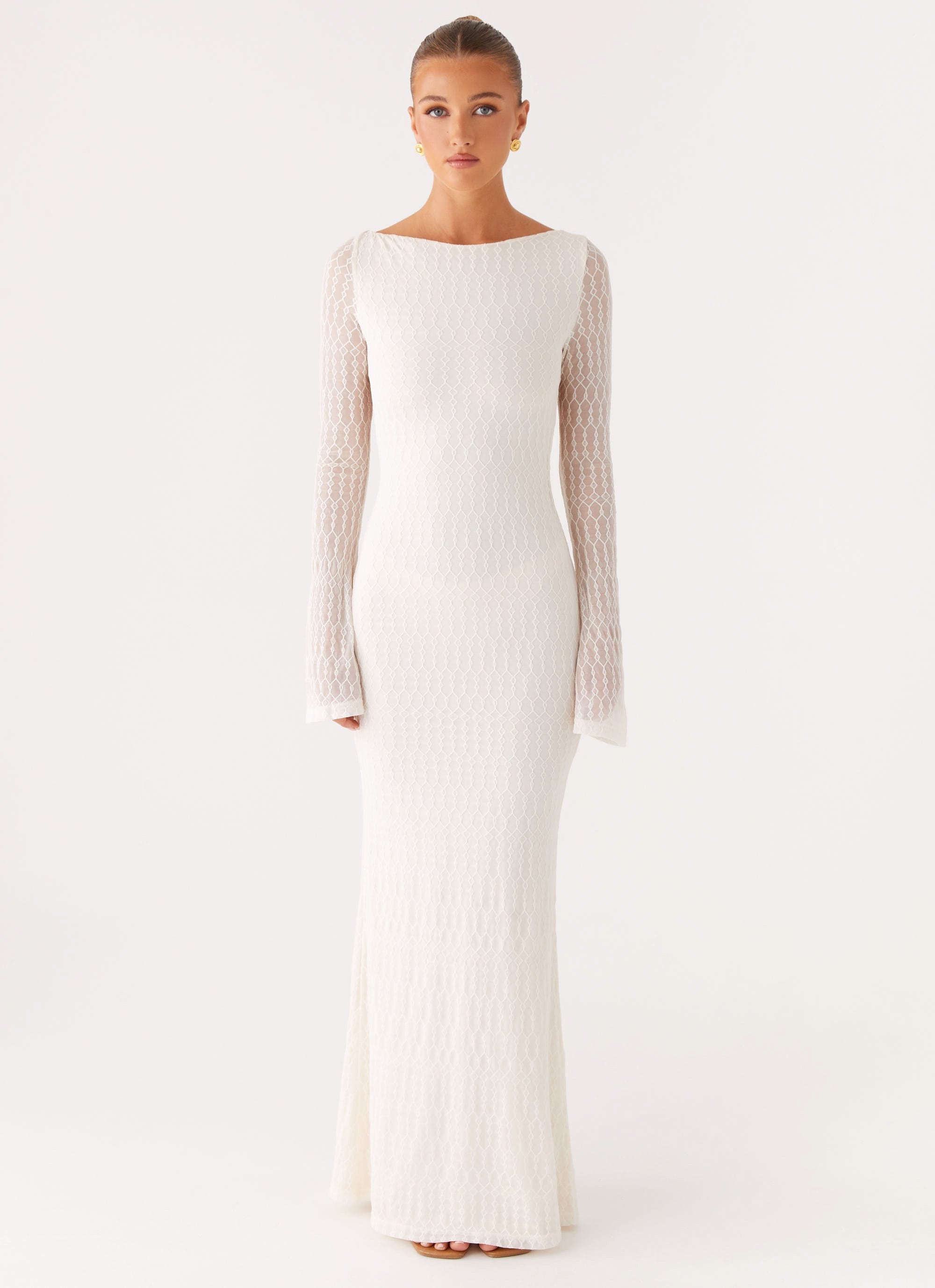 Ethereal Long Sleeve Maxi Dress