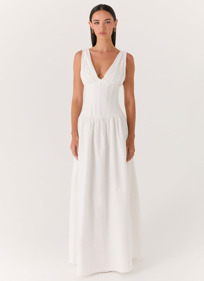 Eunbi Maxi Dress - White