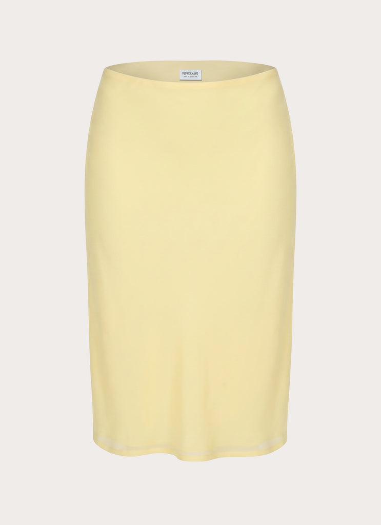 Fayloria Midi Skirt - Lemon