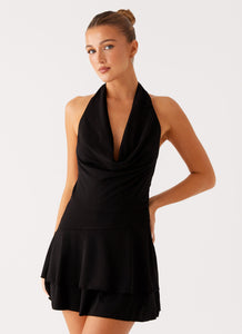 Feel Good Mini Dress - Black