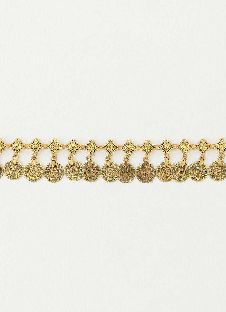 Feel Your Aura Belt - Gold