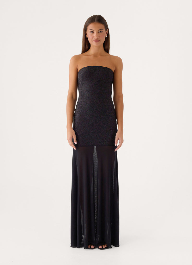 Fever Index Maxi Dress - Black