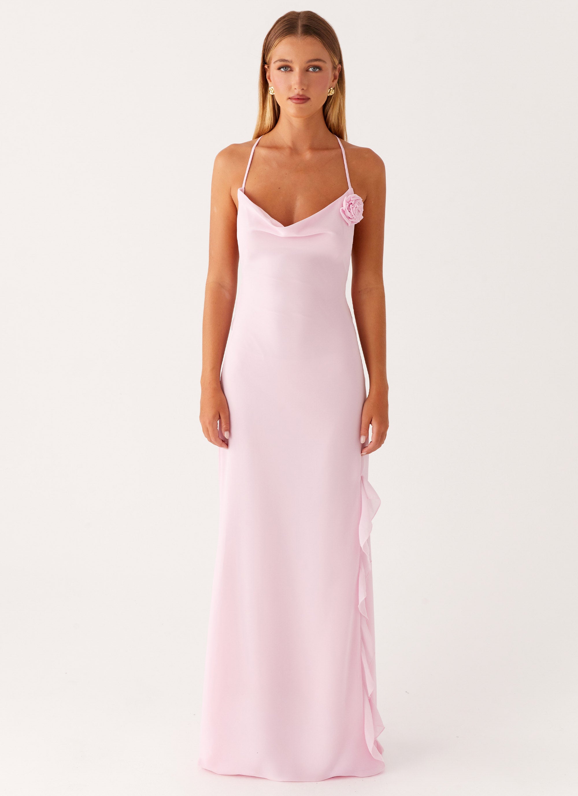 First Class Pink First Class Maxi Dress - Pink – Peppermayo