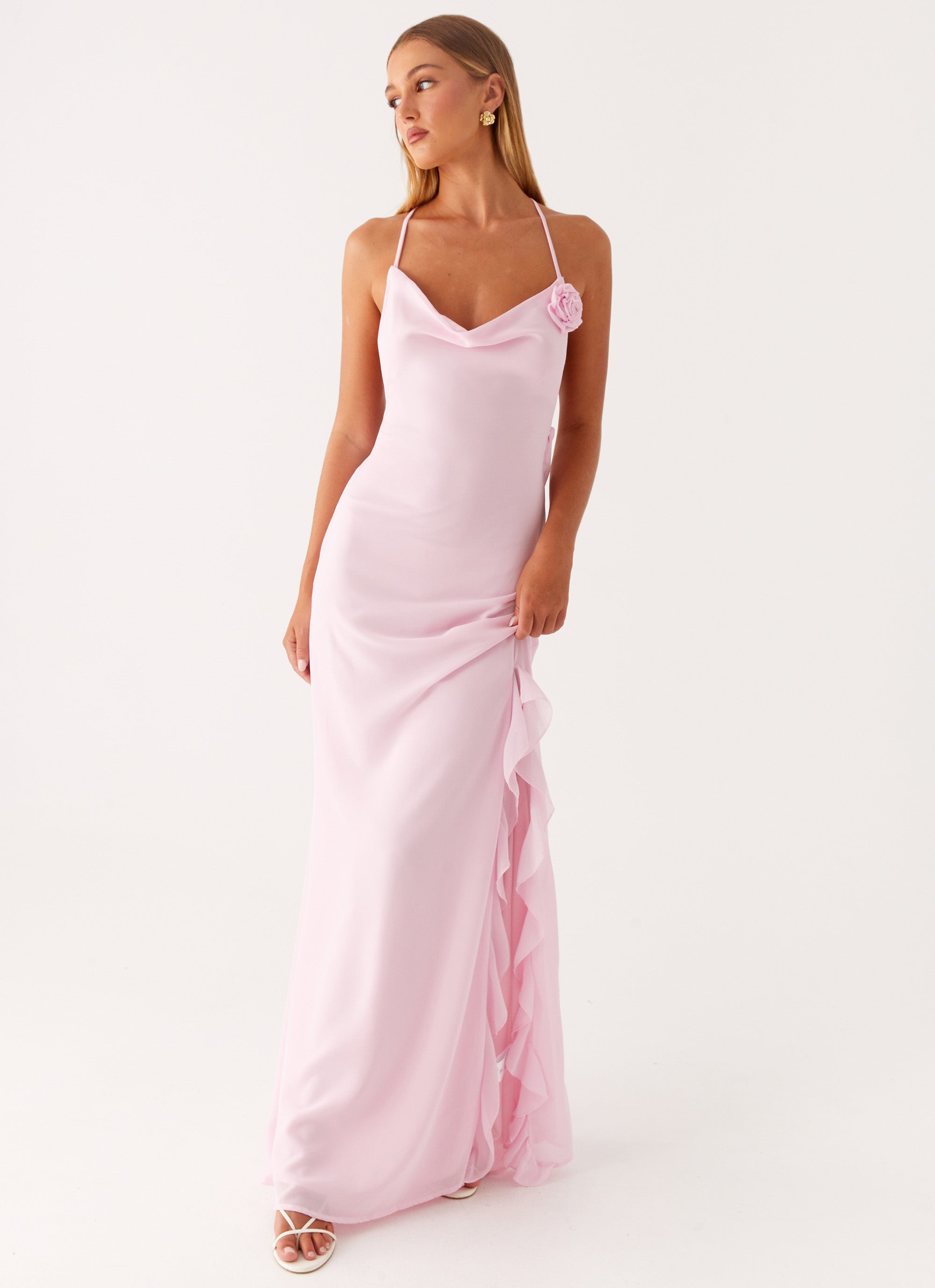 First Class Pink First Class Maxi Dress - Pink – Peppermayo