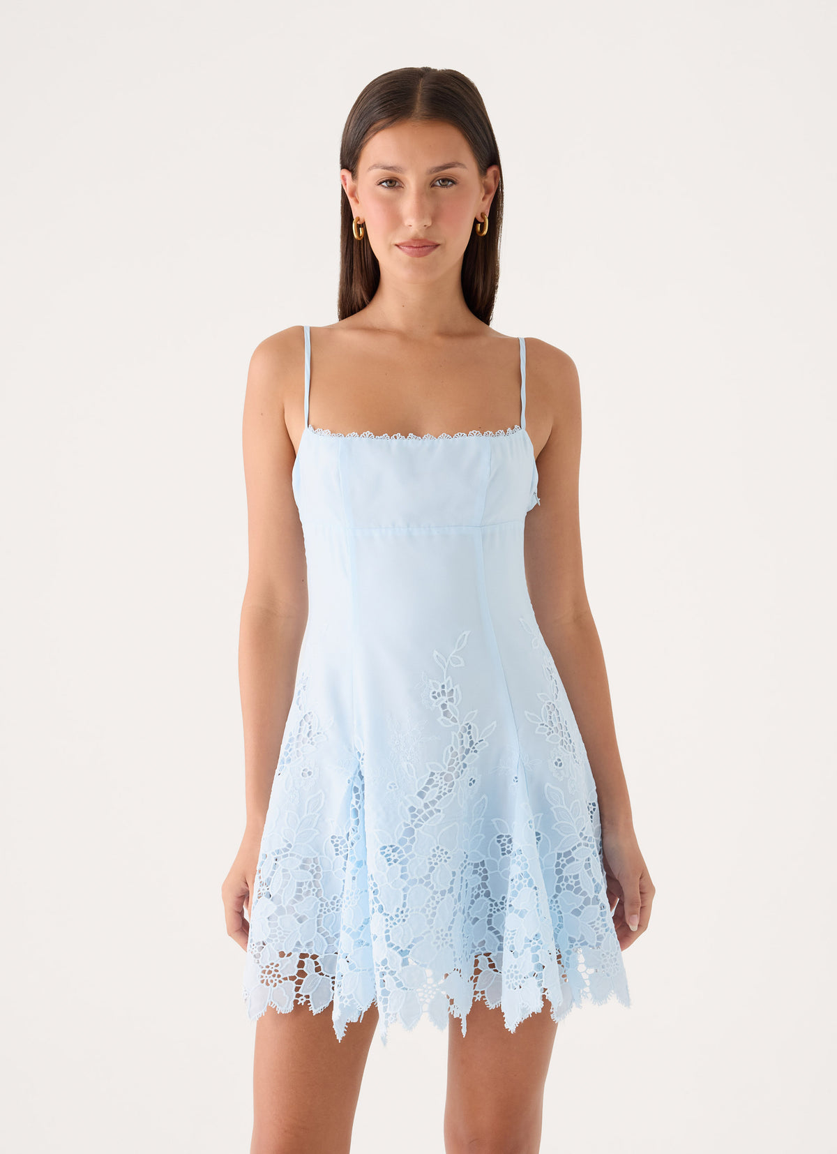 Florine Mini Dress - Blue