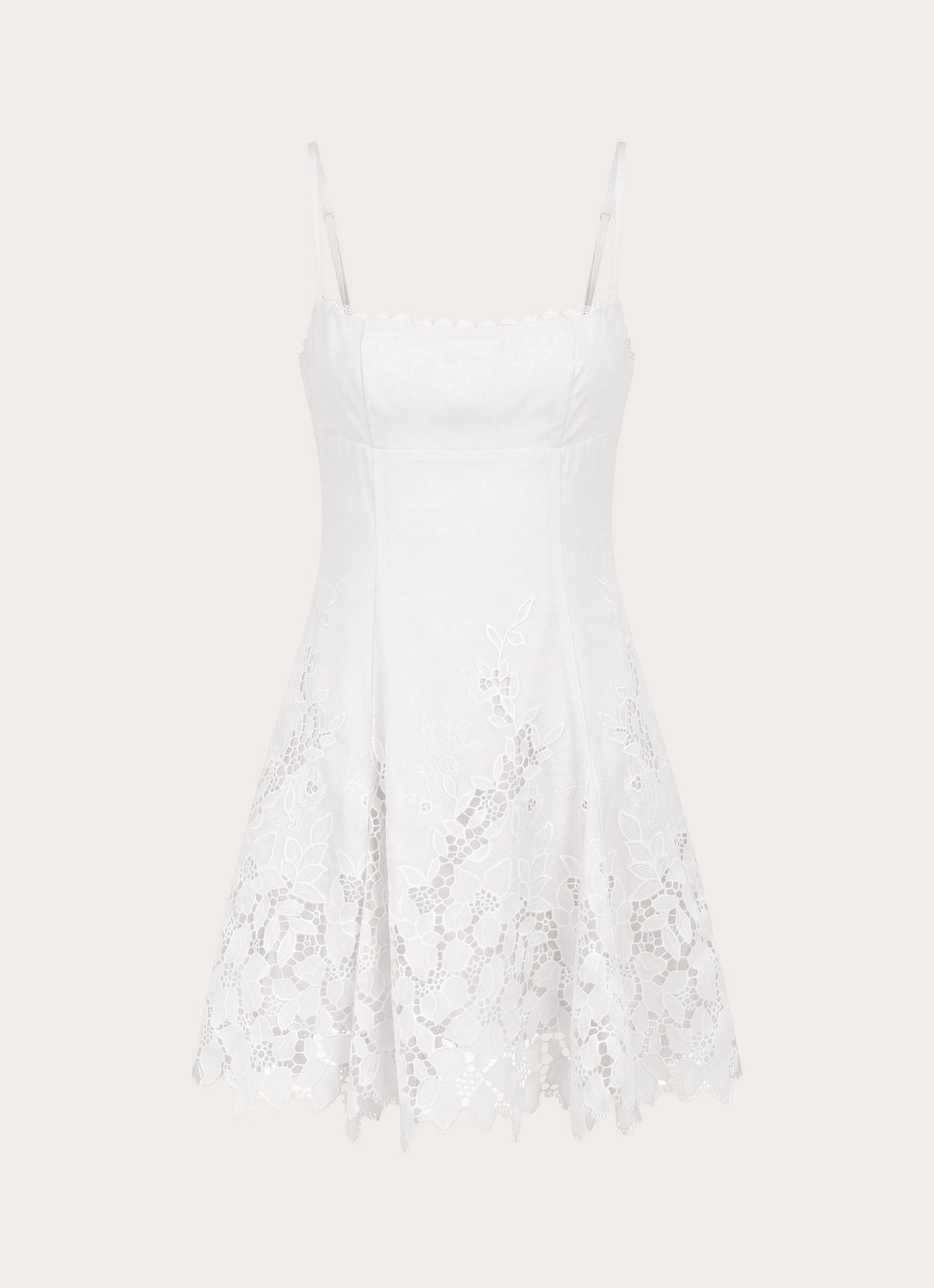 Florine Mini Dress - White