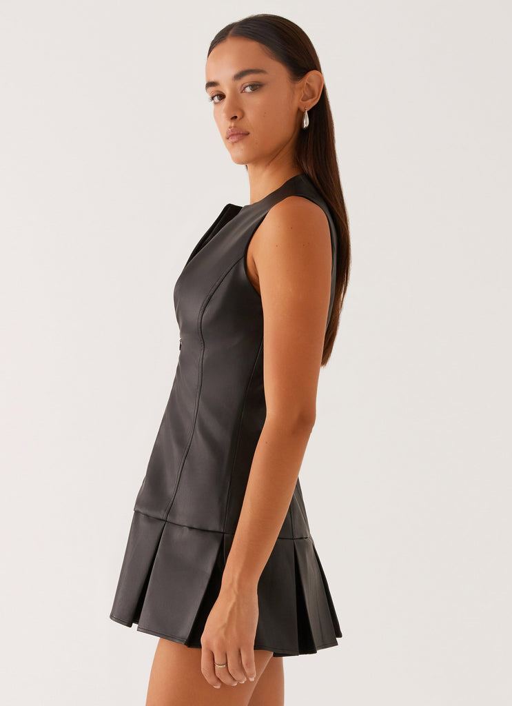 Flynn Mini Dress - Black