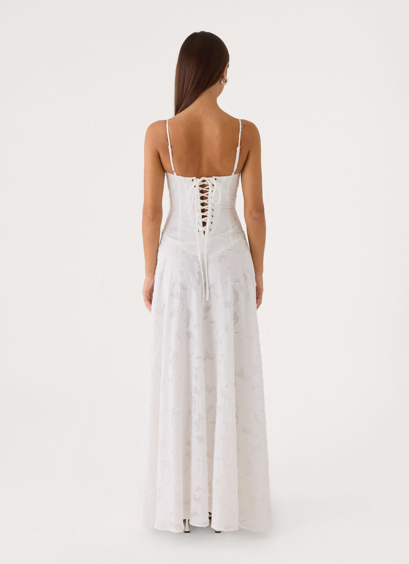 Flyth Maxi Dress - White