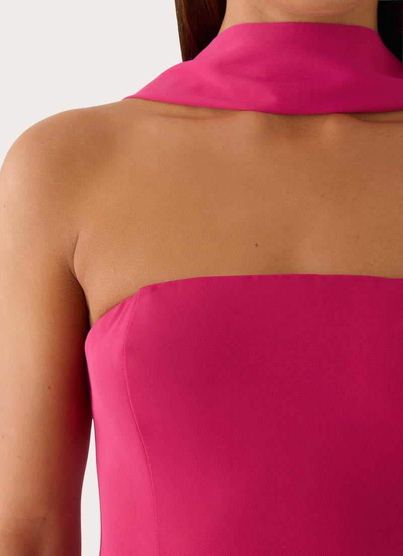 For Love Mini Dress - Fuchsia