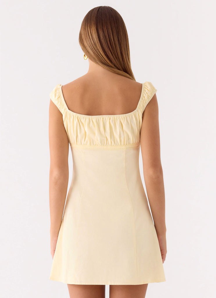 Fornarina Mini Dress - Lemon