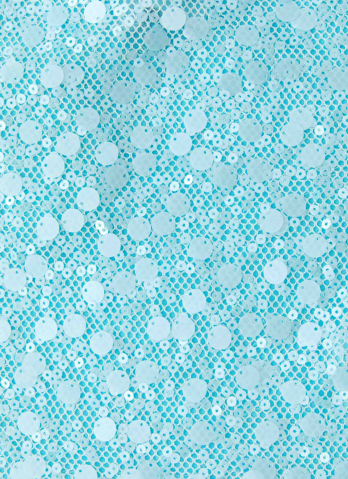 French Exit Sequin Top - Blue