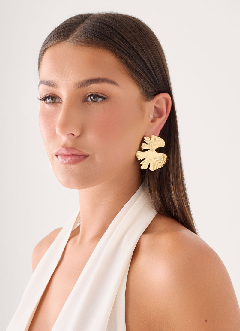 Freya Earrings - Gold
