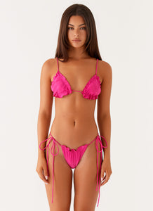 Gaia Bikini Bottoms - Fuchsia