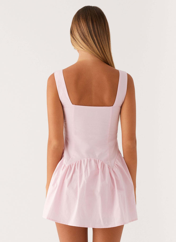 Genie Mini Dress - Pink