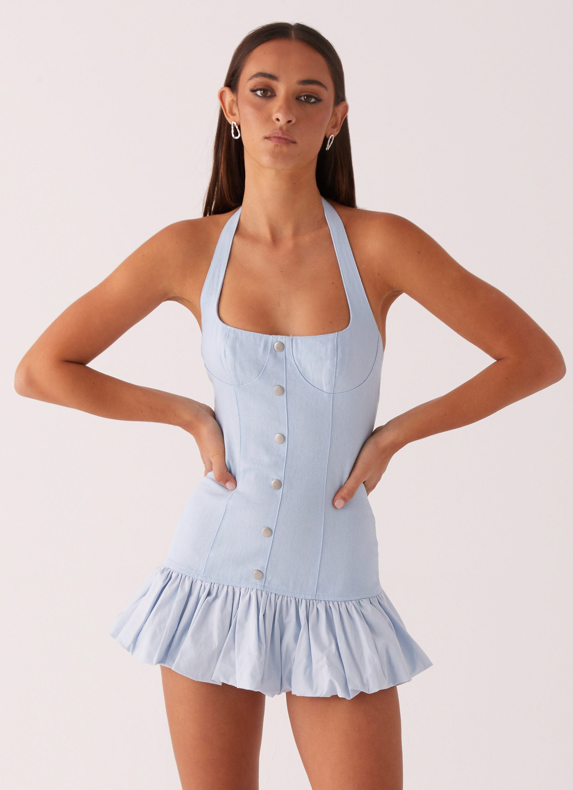 Georgina Denim Mini Dress