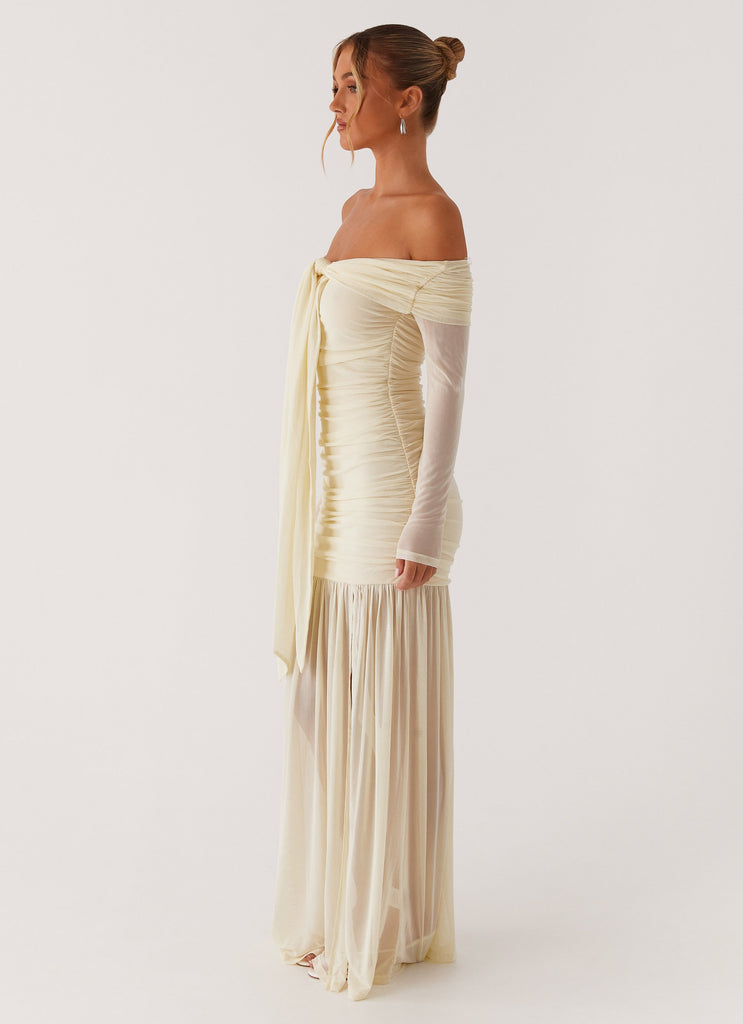 Ginny Maxi Dress - Yellow