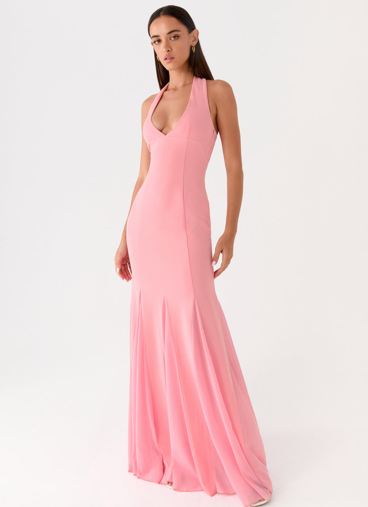 Girl Talk Maxi Dress - Pink