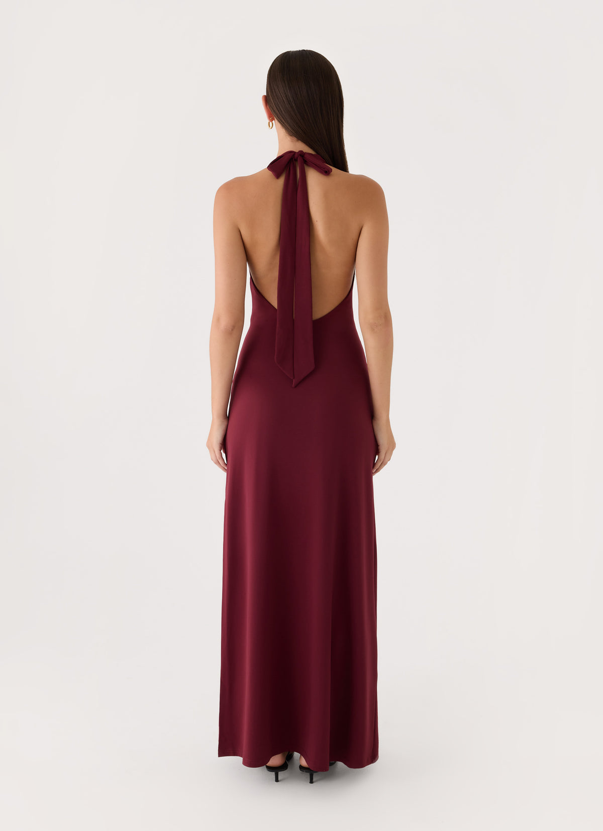 Good Riddance Maxi Dress - Burgundy