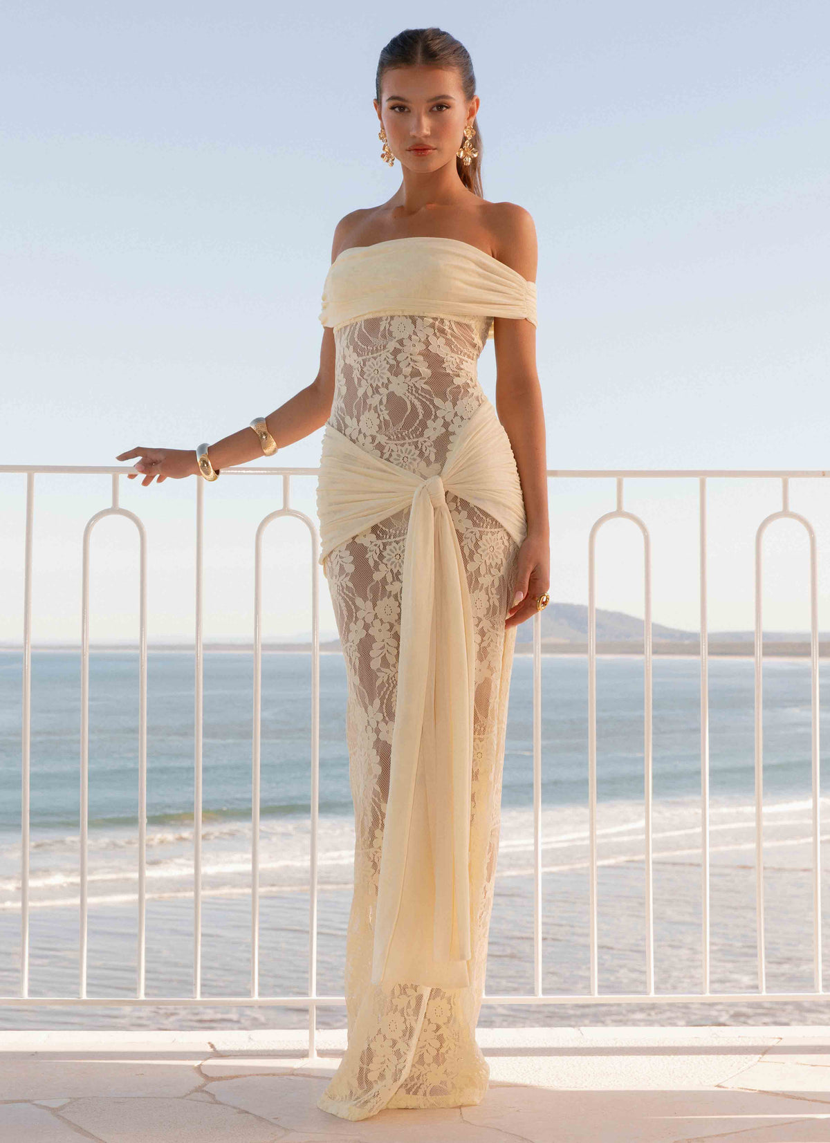 Gracie Twist Maxi Dress