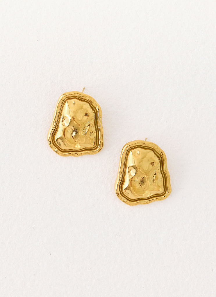Gravity Earrings - Gold