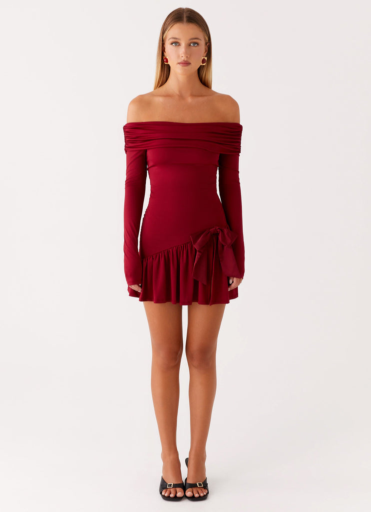 Grazia Mini Dress - Red