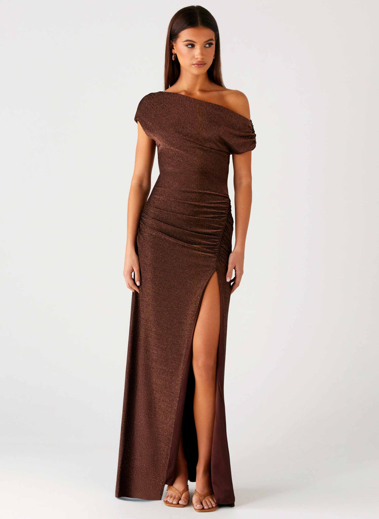 Harvest Moon Maxi Dress - Chocolate Peppermayo Harvest Moon Maxi Dress - Chocolate Peppermayo