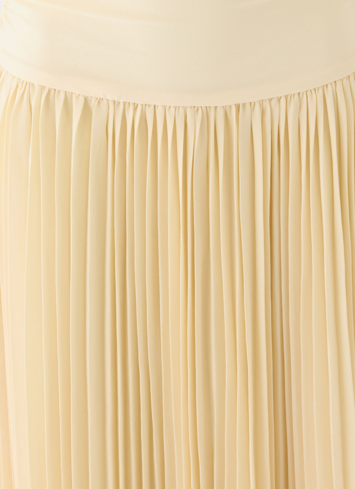 Harvest Sky Maxi Dress - Baby Yellow