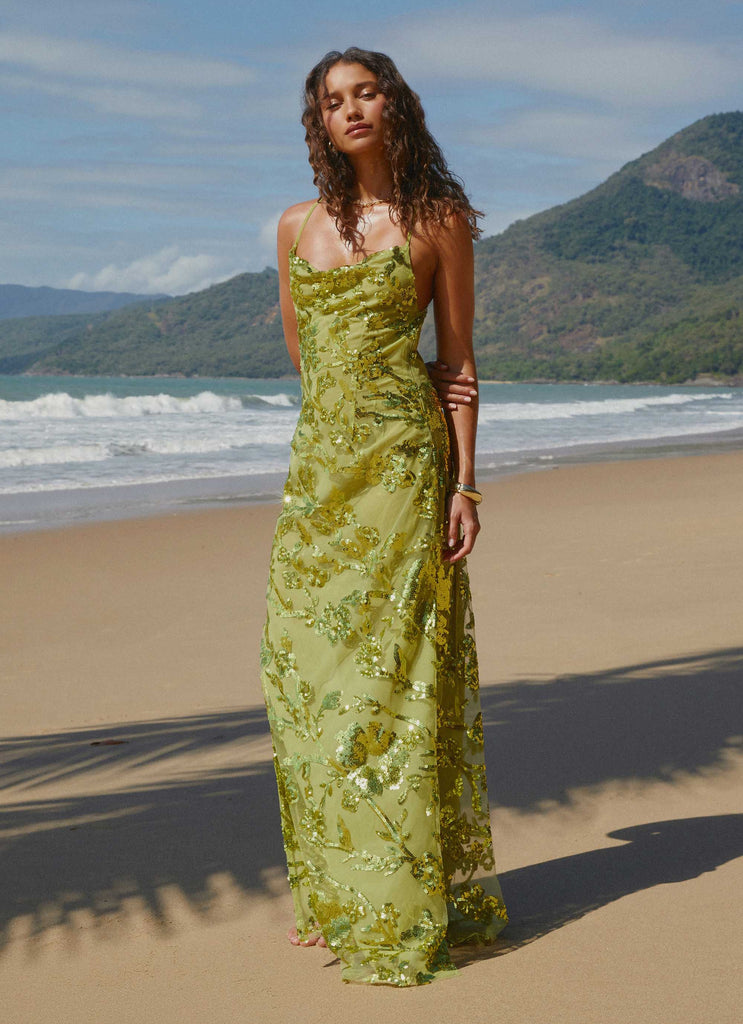 sequin beach dress Havana Sequin Maxi Dress