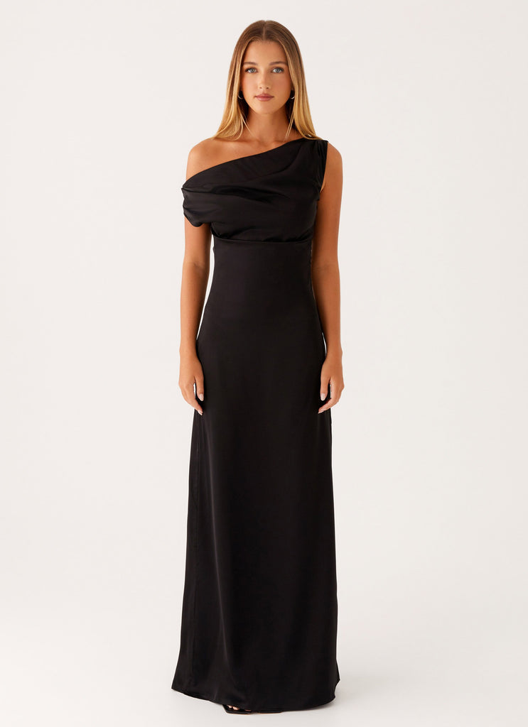 heart of glass satin maxi dress Heart Of Glass Satin Maxi Dress