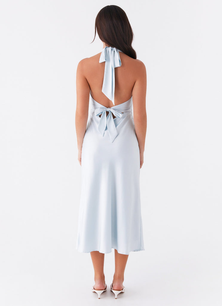 Heavy Hearted Midi Dress - Blue Peppermayo Heavy Hearted Midi Dress - Blue Peppermayo